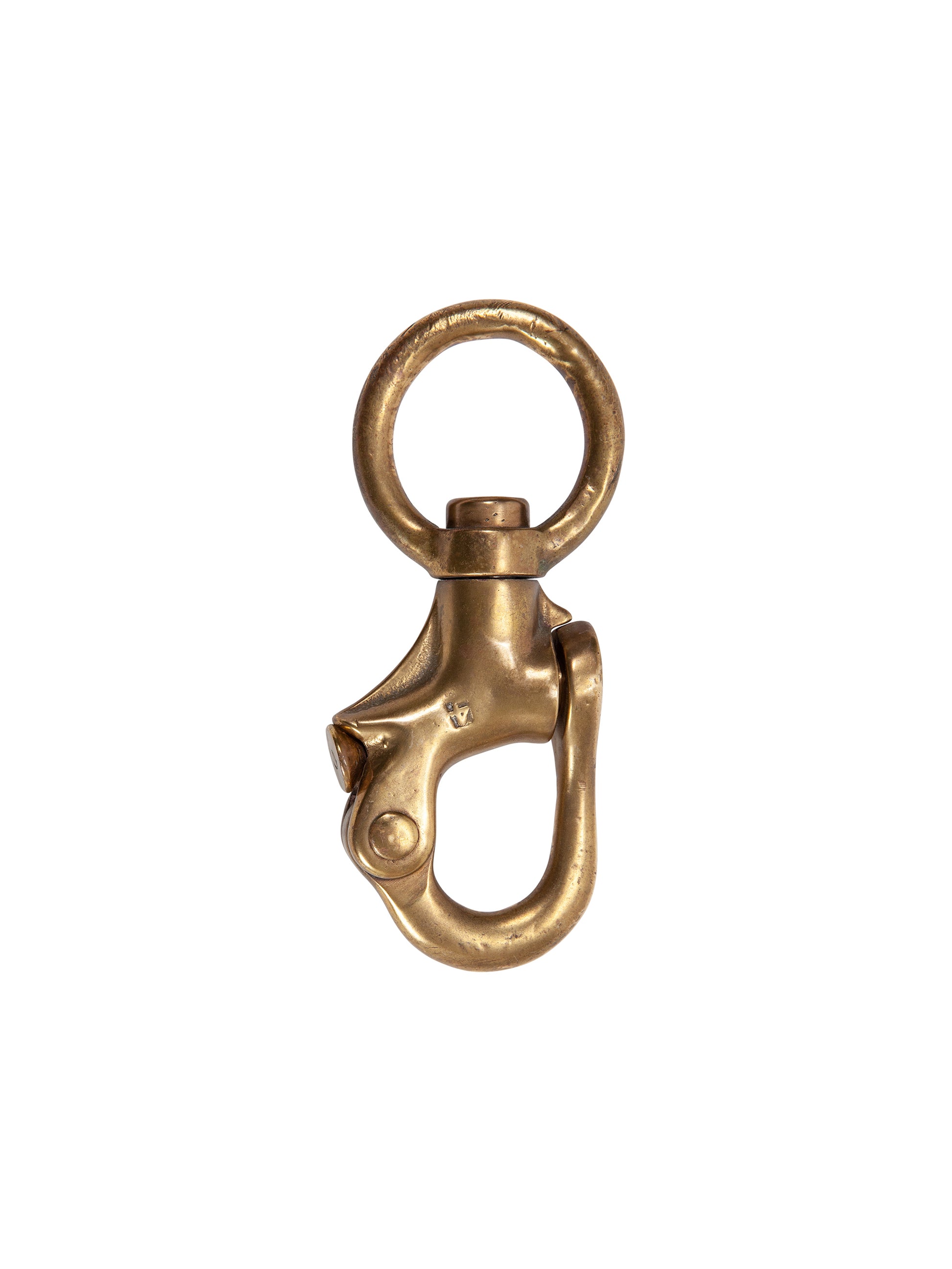 Vintage 1940s Nautical Rigging Brass Clip Weston Table