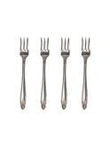 Vintage 1950s Prelude Silver Plate Oyster Forks Weston Table