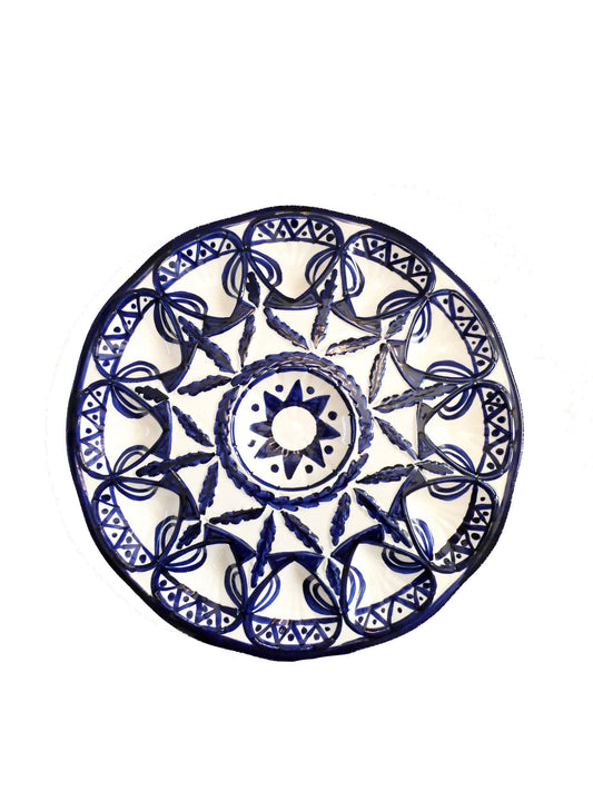 Vintage 1950s St. Jean de Bretagne Oyster Platter Weston Table