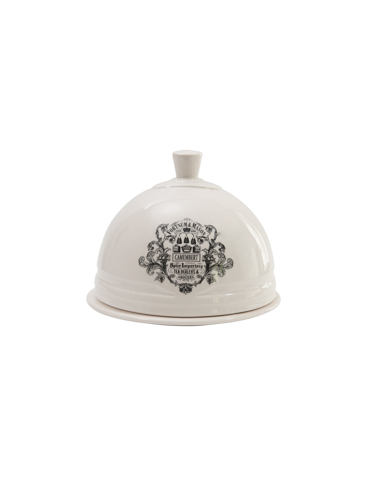 Vintage 1960s Fortnum and Mason Cheese Dome Weston Table
