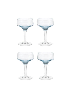  Vintage 1960s Sasaki Crystal Aperitif Glasses set of 4 Weston table 