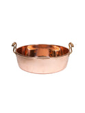 Vintage 19th Century Copper Preserve Pan Weston Table