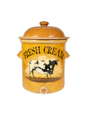 Vintage 19th Century Dairy Crock Weston Table