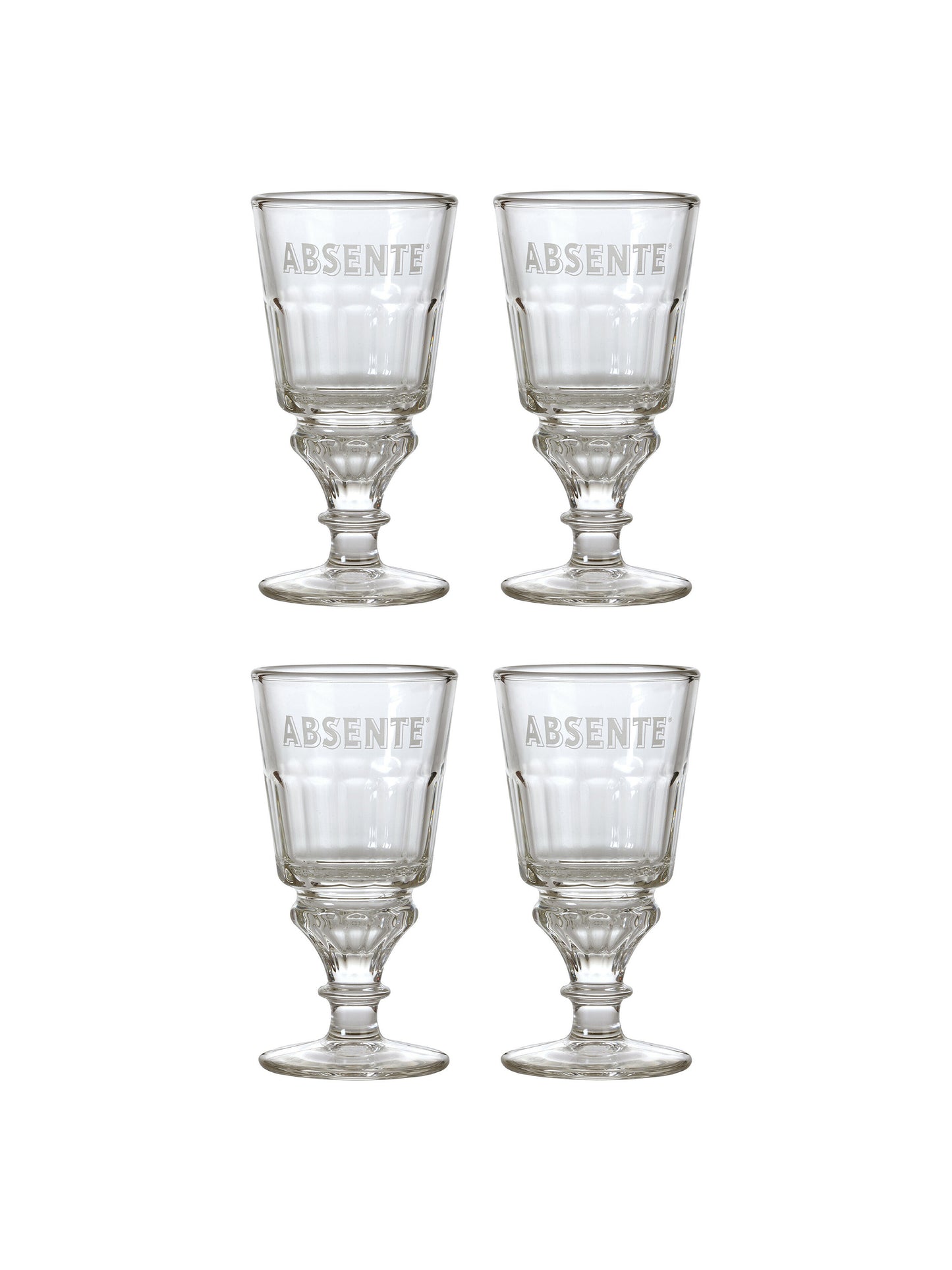 Set of 2 Versailles drinking glasses - French glassware – French Address