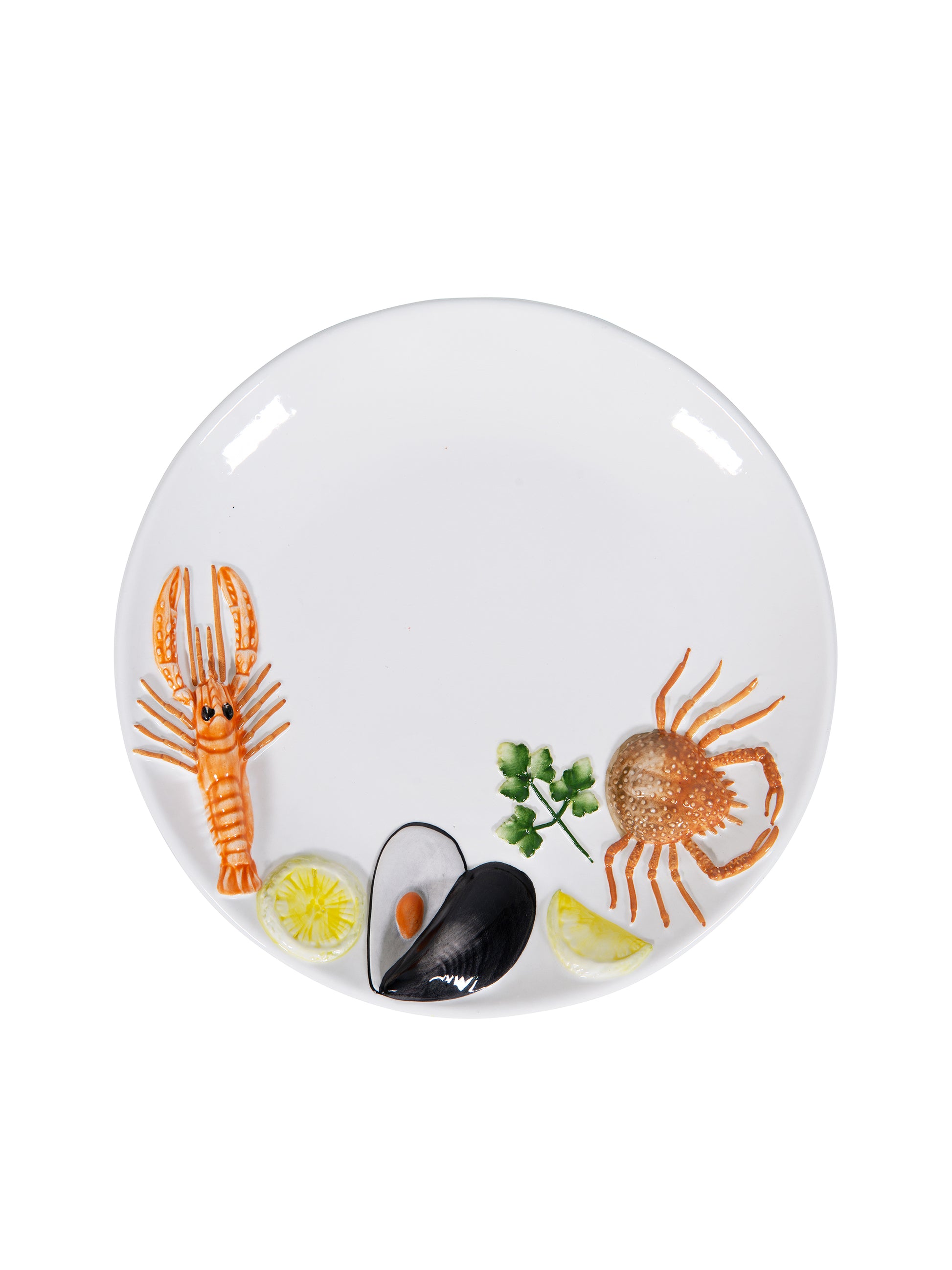 Vintage Bassano Seafood Dinnerware Dinner Plate Weston Table