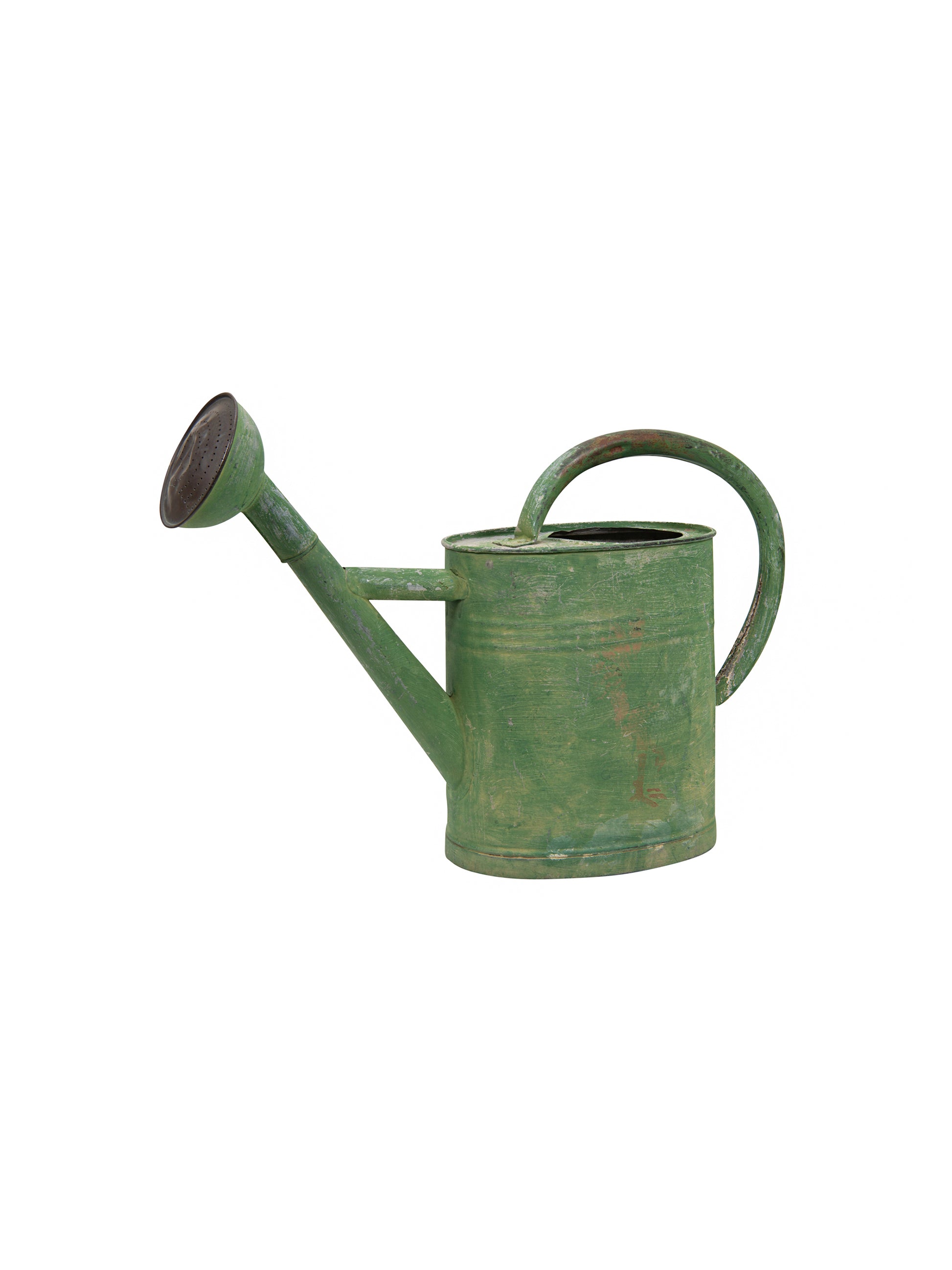 Vintage 19th Century English Painted Watering Can Weston Table