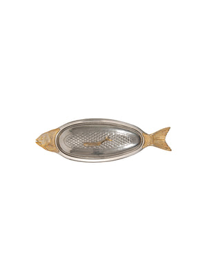  Vintage Fish Serving Platter with Lid Weston Table 