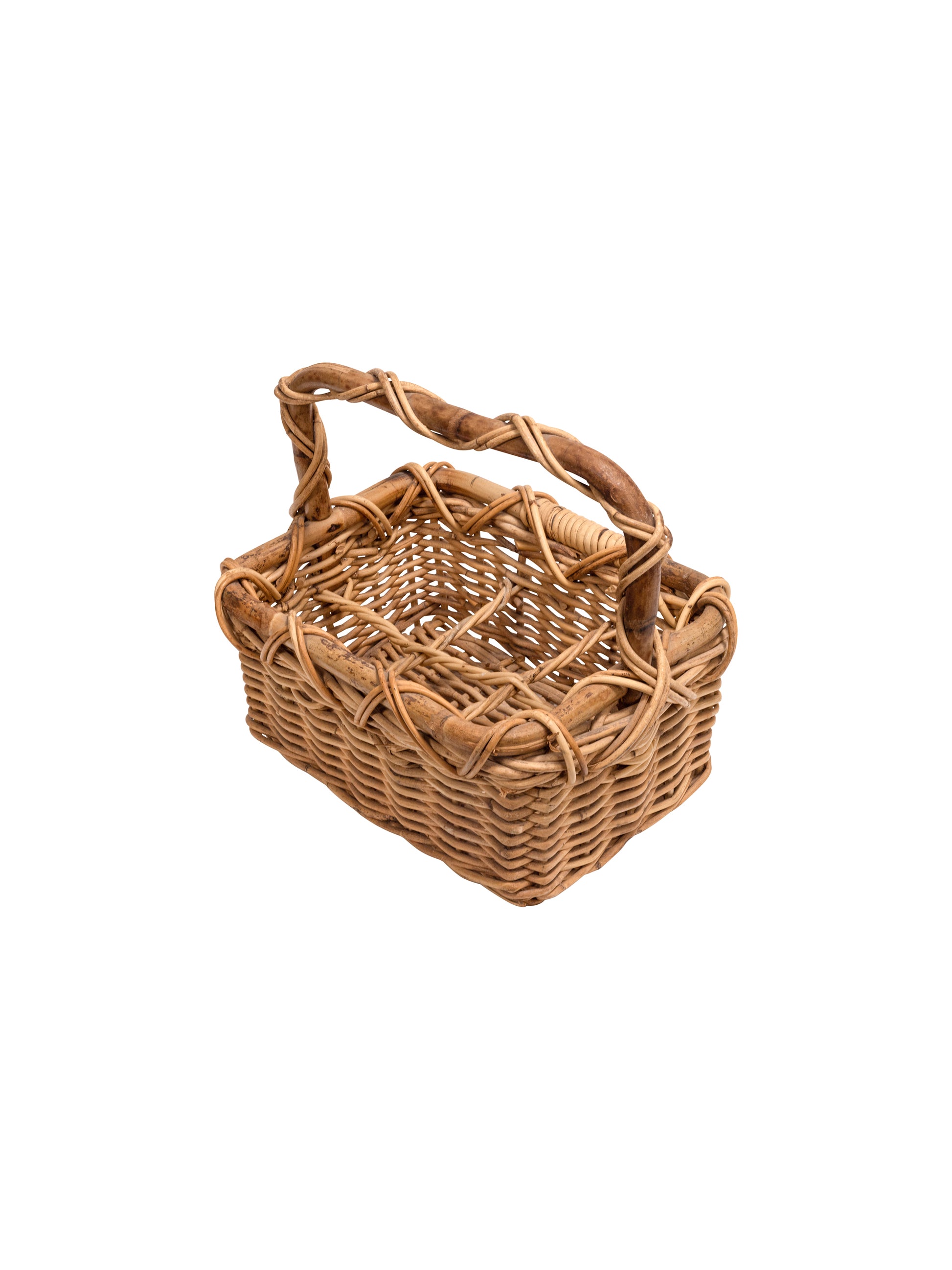 Vintage French Wine Carrier Basket Weston Table