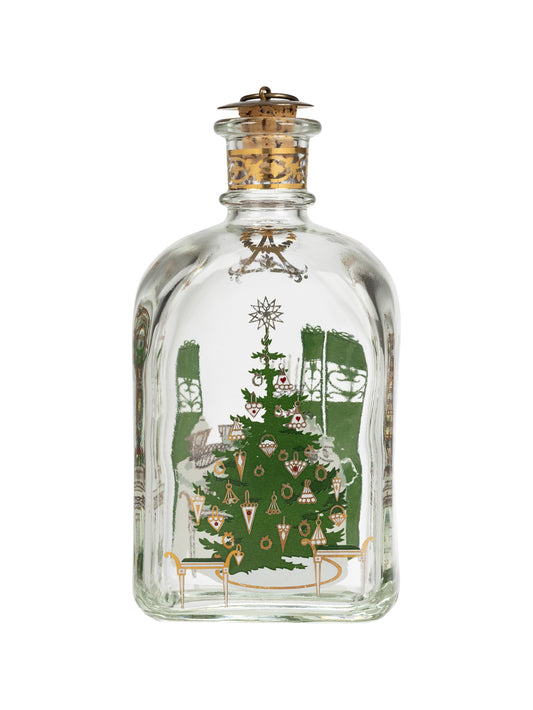 Vintage Holmegaard Christmas Tree and Presents Decanter Weston Table
