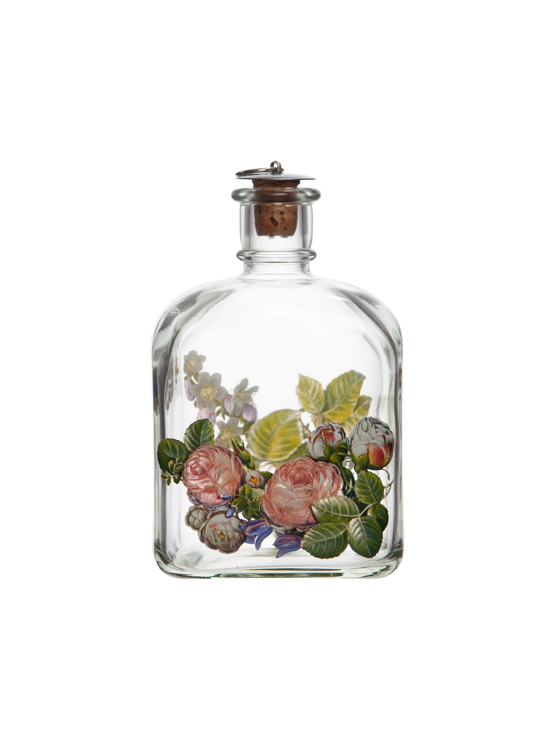 Vintage Holmegaard Roses and Blossoms Glass Decanter Weston Table