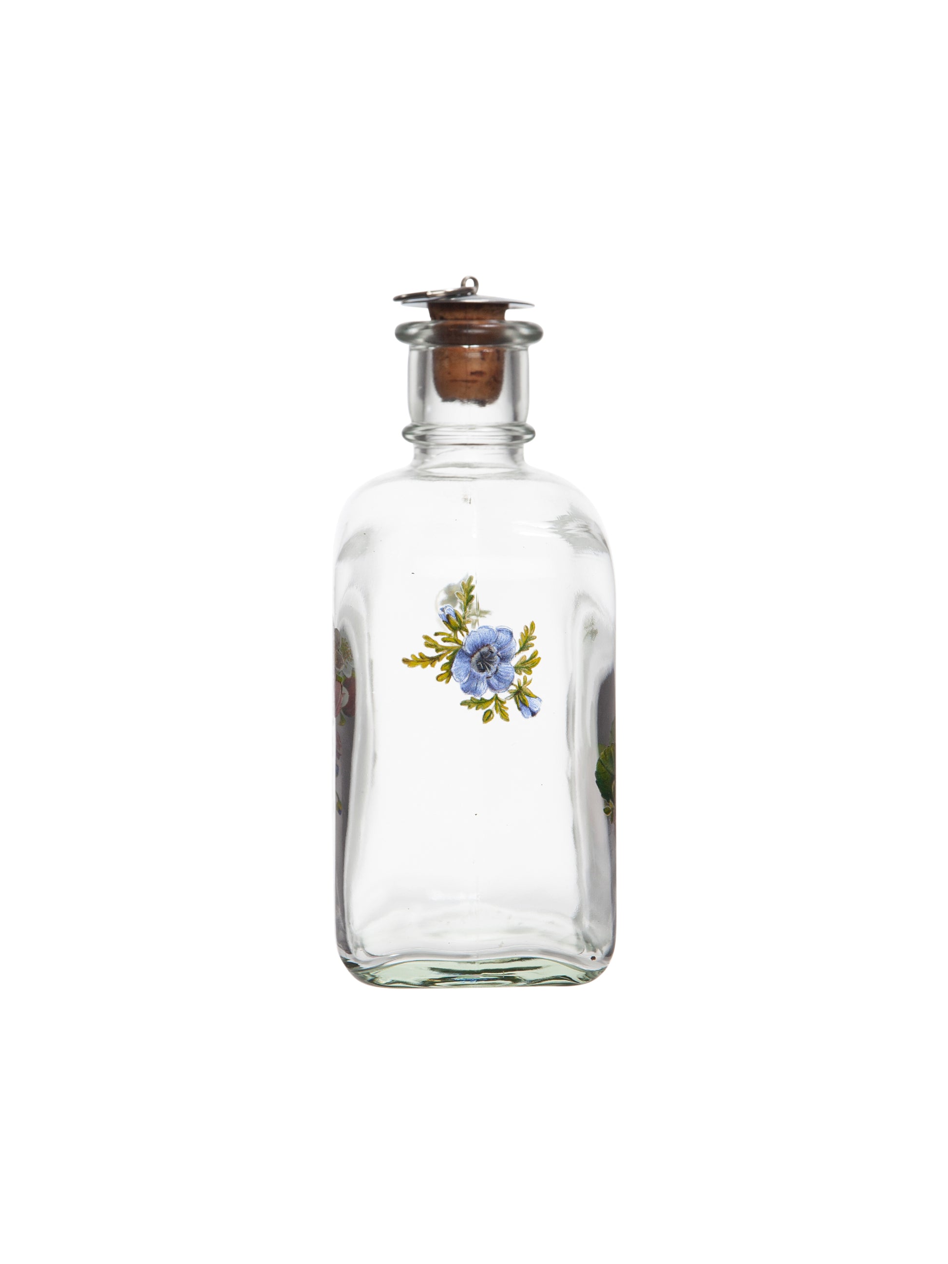 Vintage Holmegaard Roses and Blossoms Glass Decanter Weston Table