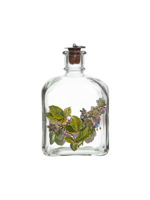  Vintage Holmegaard Roses and Blossoms Glass Decanter Weston Table 