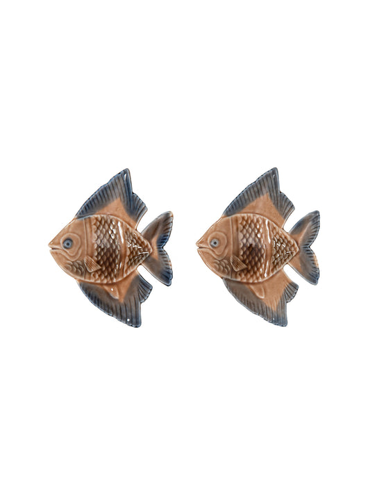 Vintage 1960s Fish Soy Sauce Dishes
