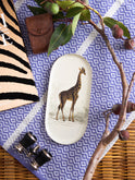 Vintage Giraffe Decoupage Tray Weston Table