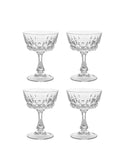 Vintage Retro Cristal d'Arques Durand Pompadour Glasses Weston Table