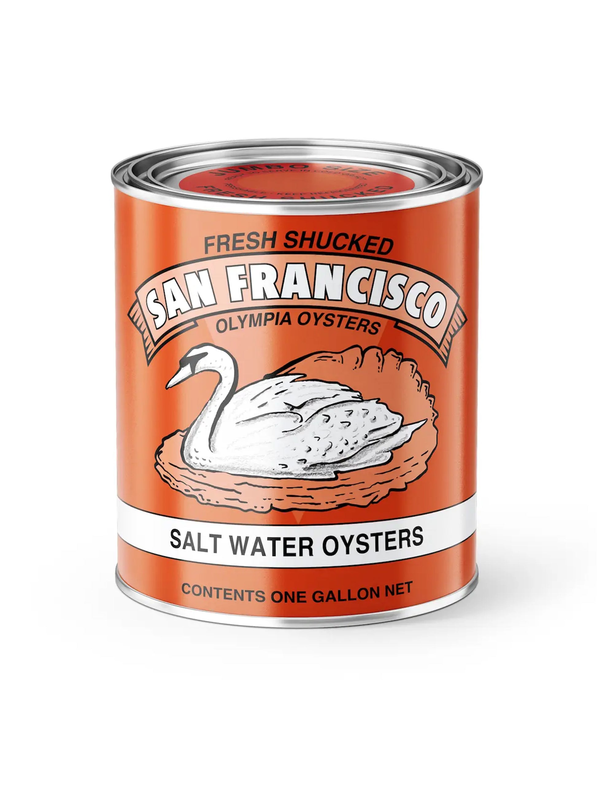 Vintage San Francisco Oysters Style Candle Weston Table