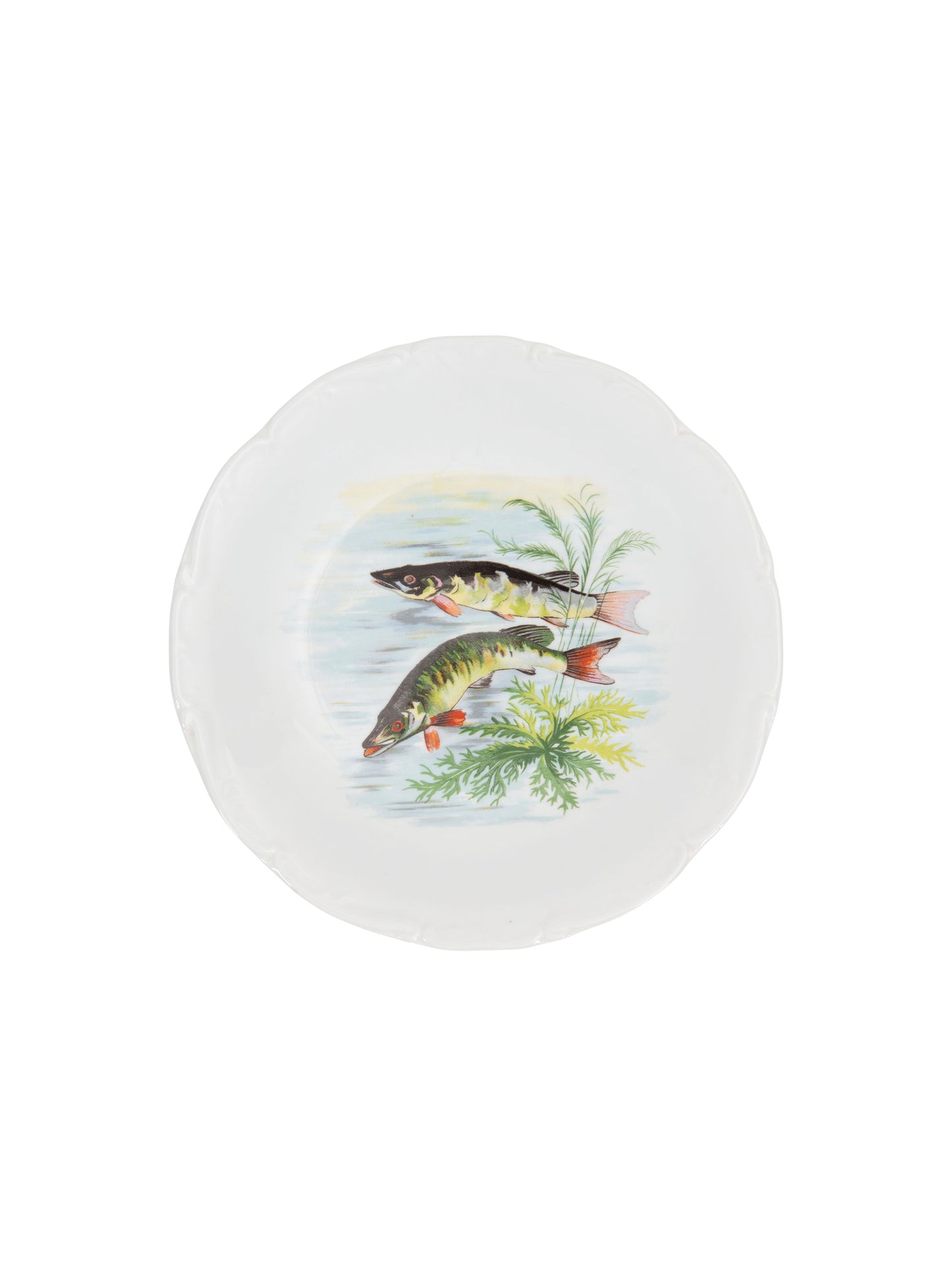 Vintage Sologne Fish Dinnerware Collection Plate 3 Weston Table