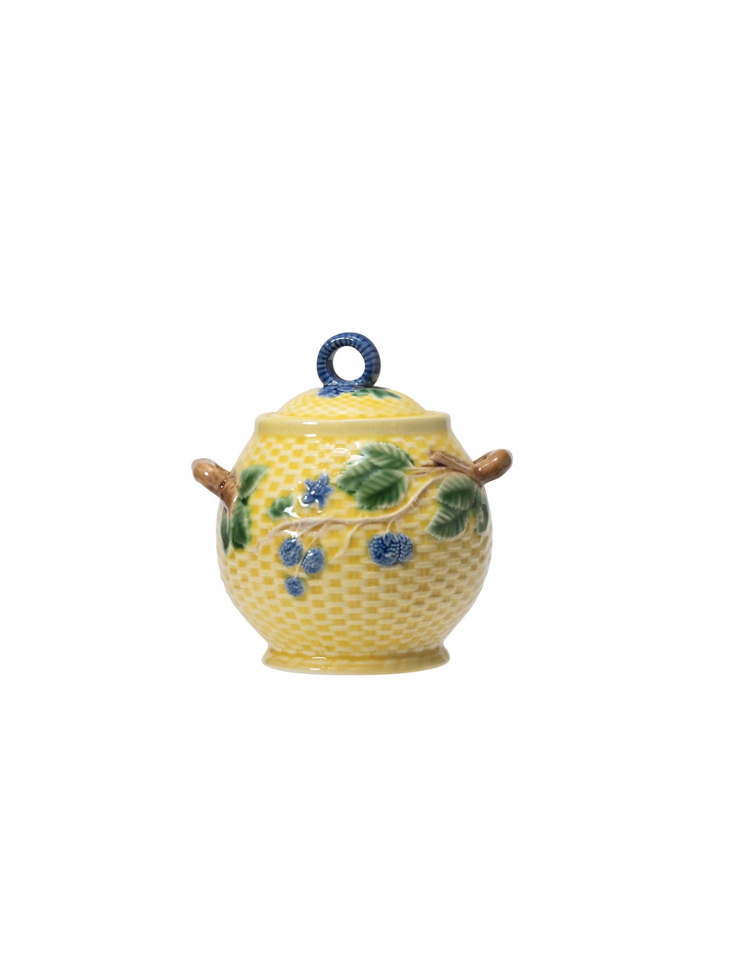Vintage Tiffany & Co. Blackberries Sugar Bowl with Lid Service Weston Table