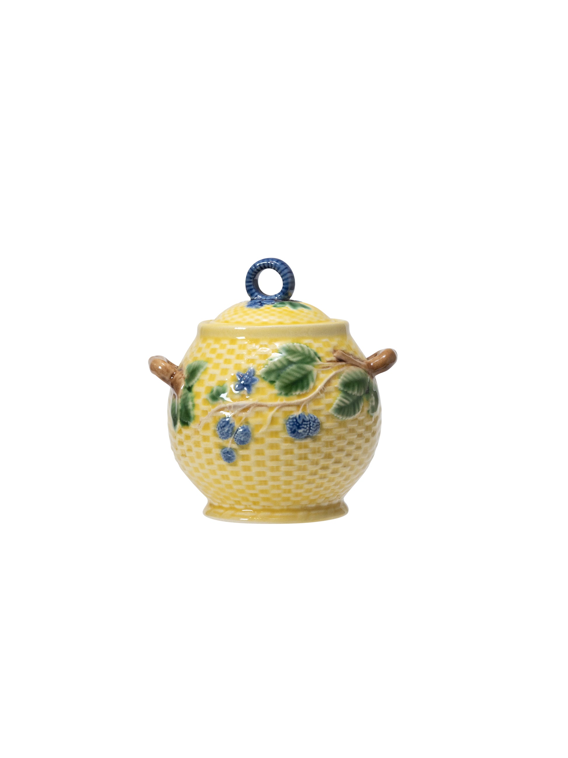 Vintage Tiffany & Co. Blackberries Sugar Bowl with Lid Service Weston Table