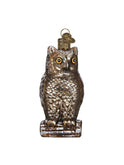 Vintage Wise Old Owl Ornament Weston Table
