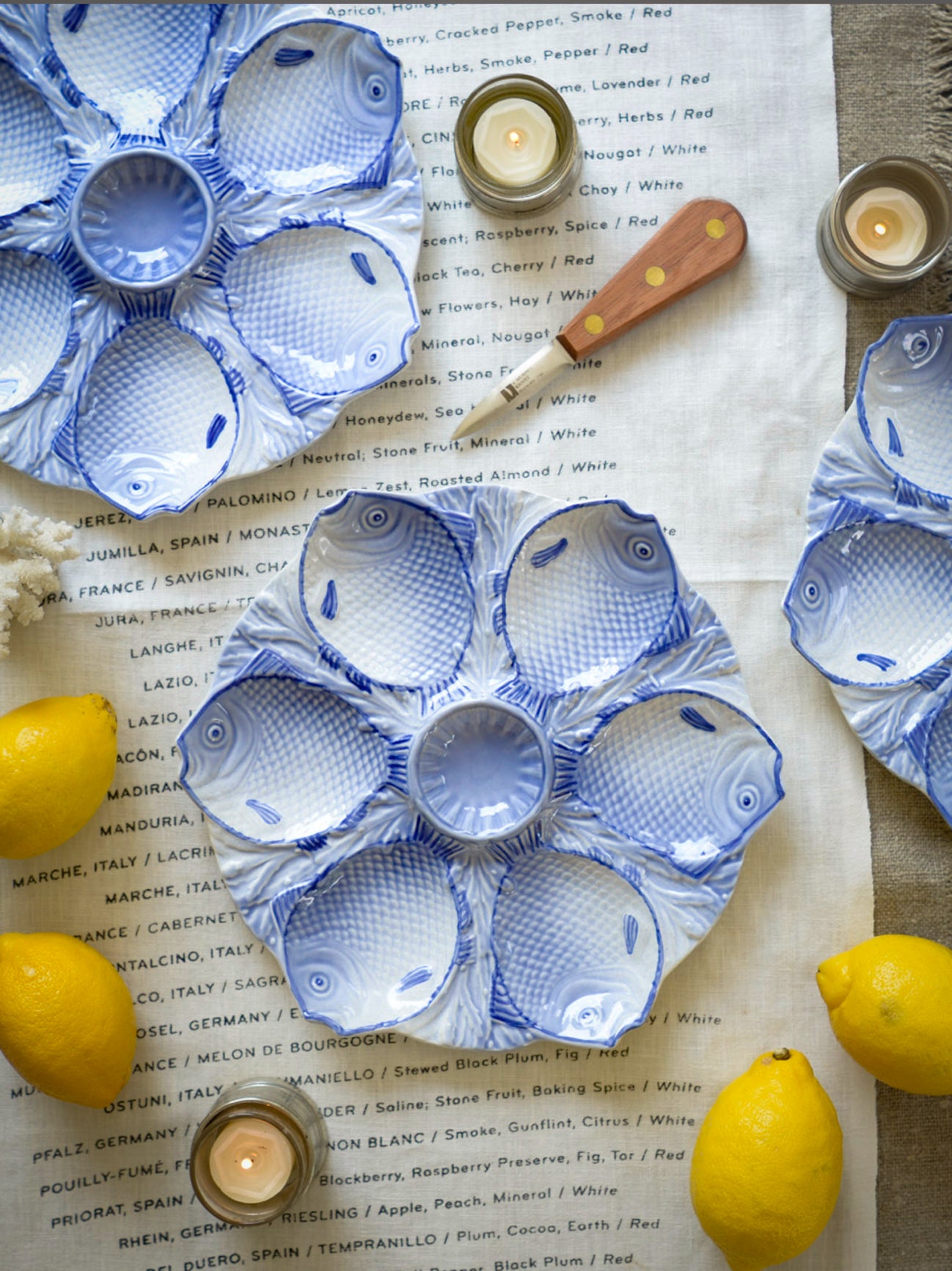 Vintage Bordallo Pinheiro Fish Oyster Plate