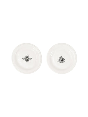  WT Bee and Hive Canapé Plate Set Weston Table 