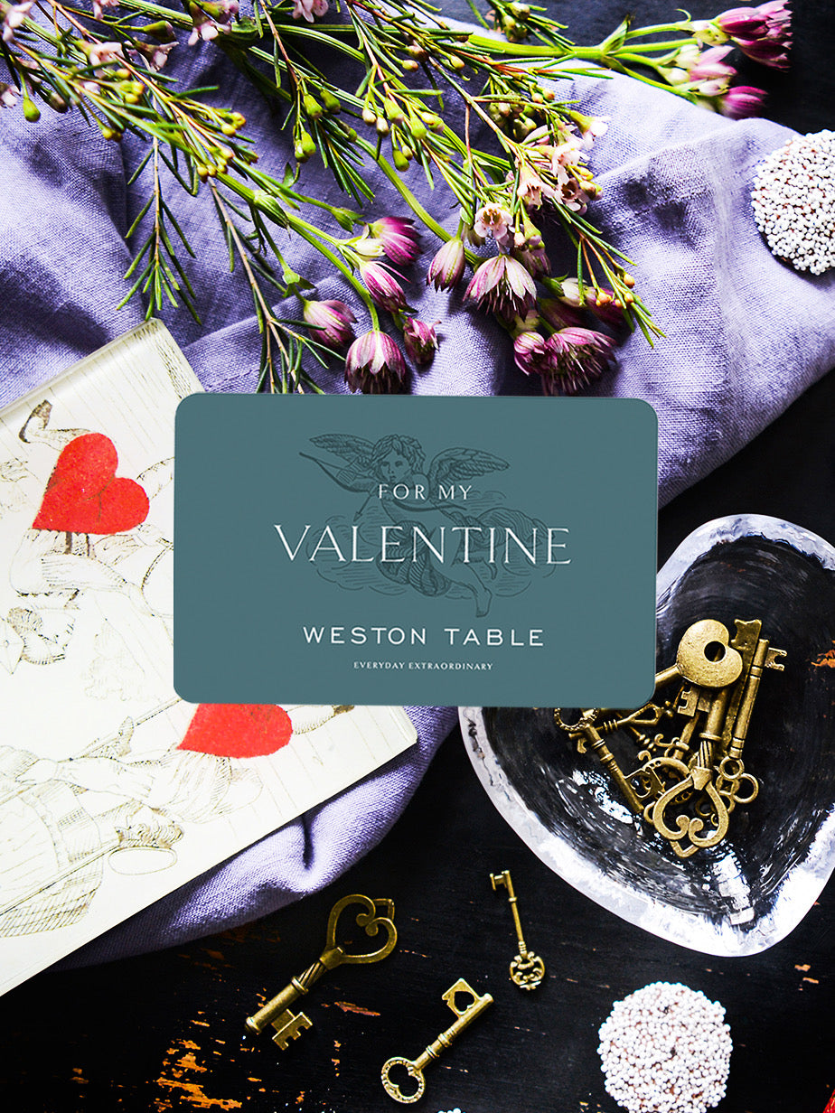 Weston Table For My Valentine Gift Card Weston Table