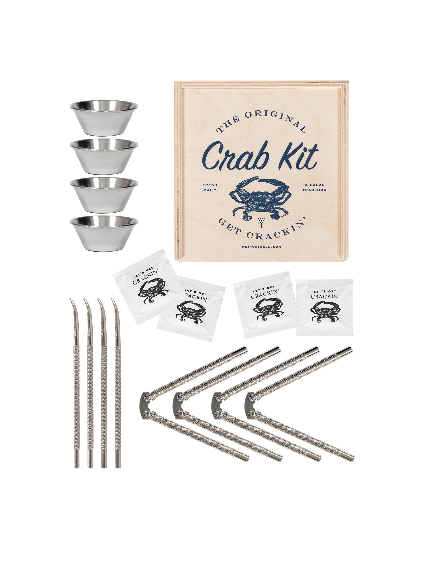 WT Crab Crackin' Kit Weston Table