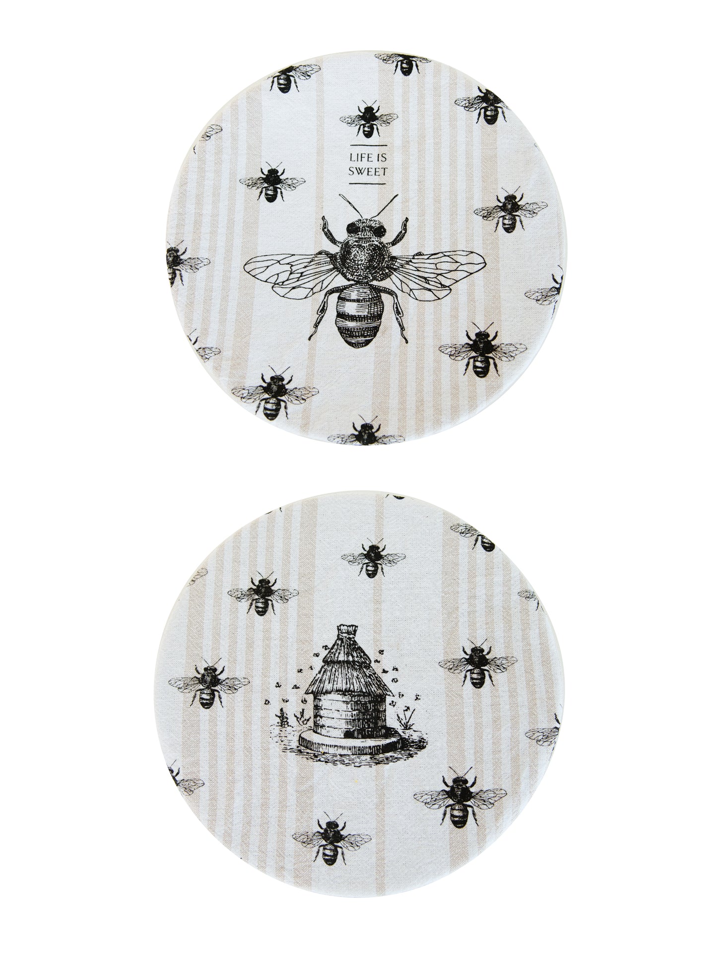WT Hive and Bees Bowl Cover Set Weston Table