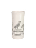 WT Hope and Mary Woodland Animal Tall Vase Owl Weston table