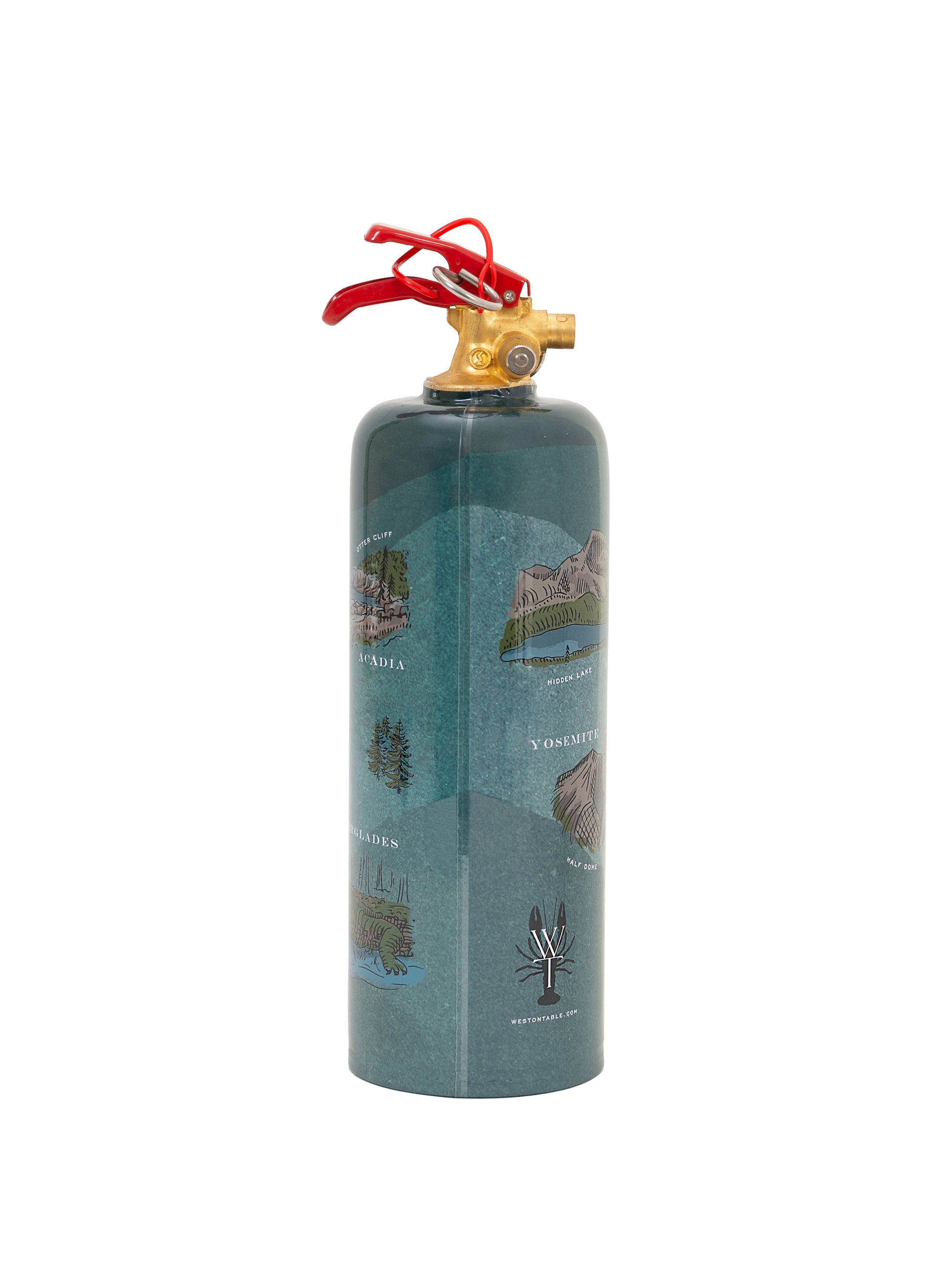 WT National Parks Fire Extinguisher Weston Table