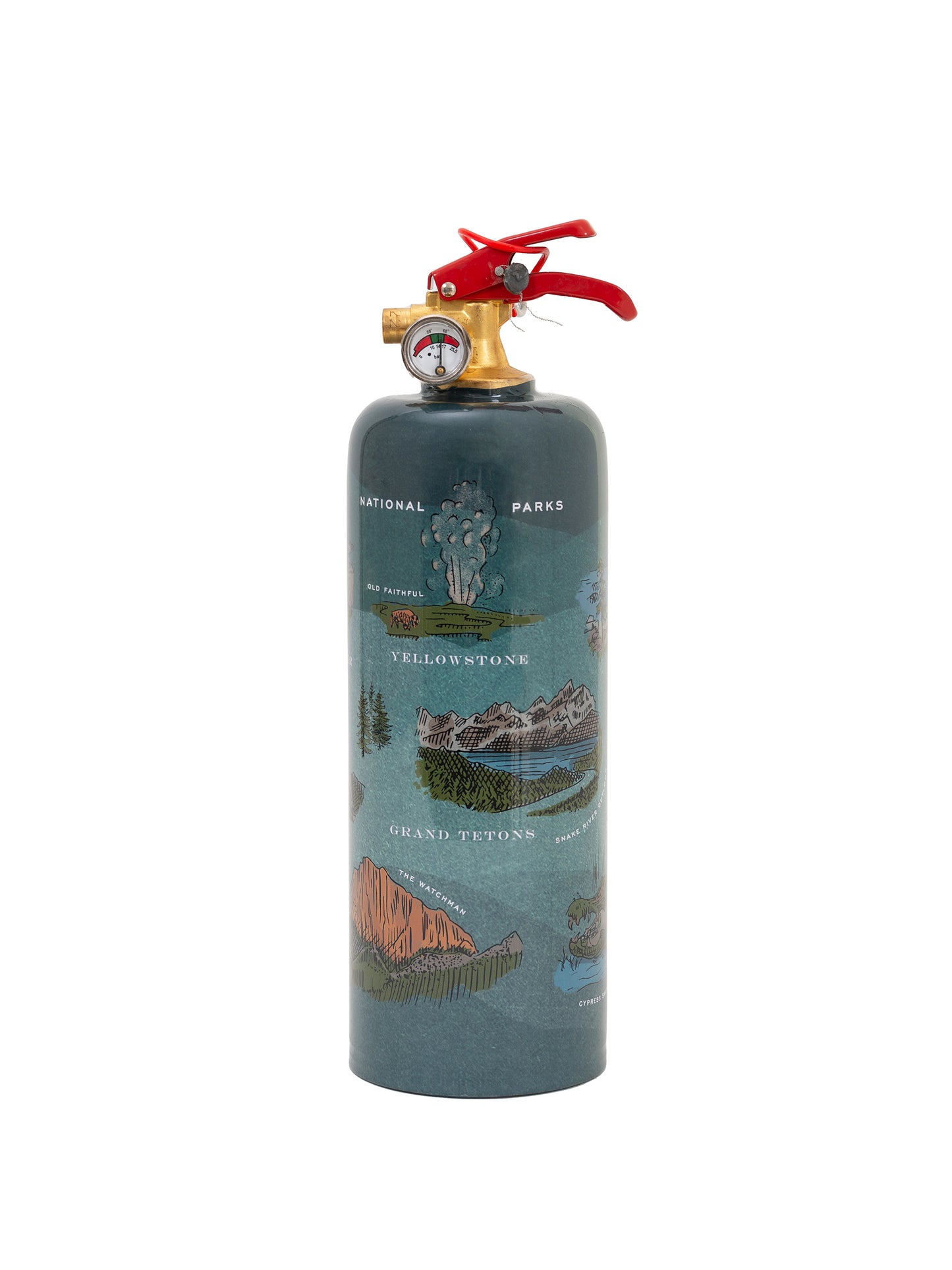 WT National Parks Fire Extinguisher Weston Table