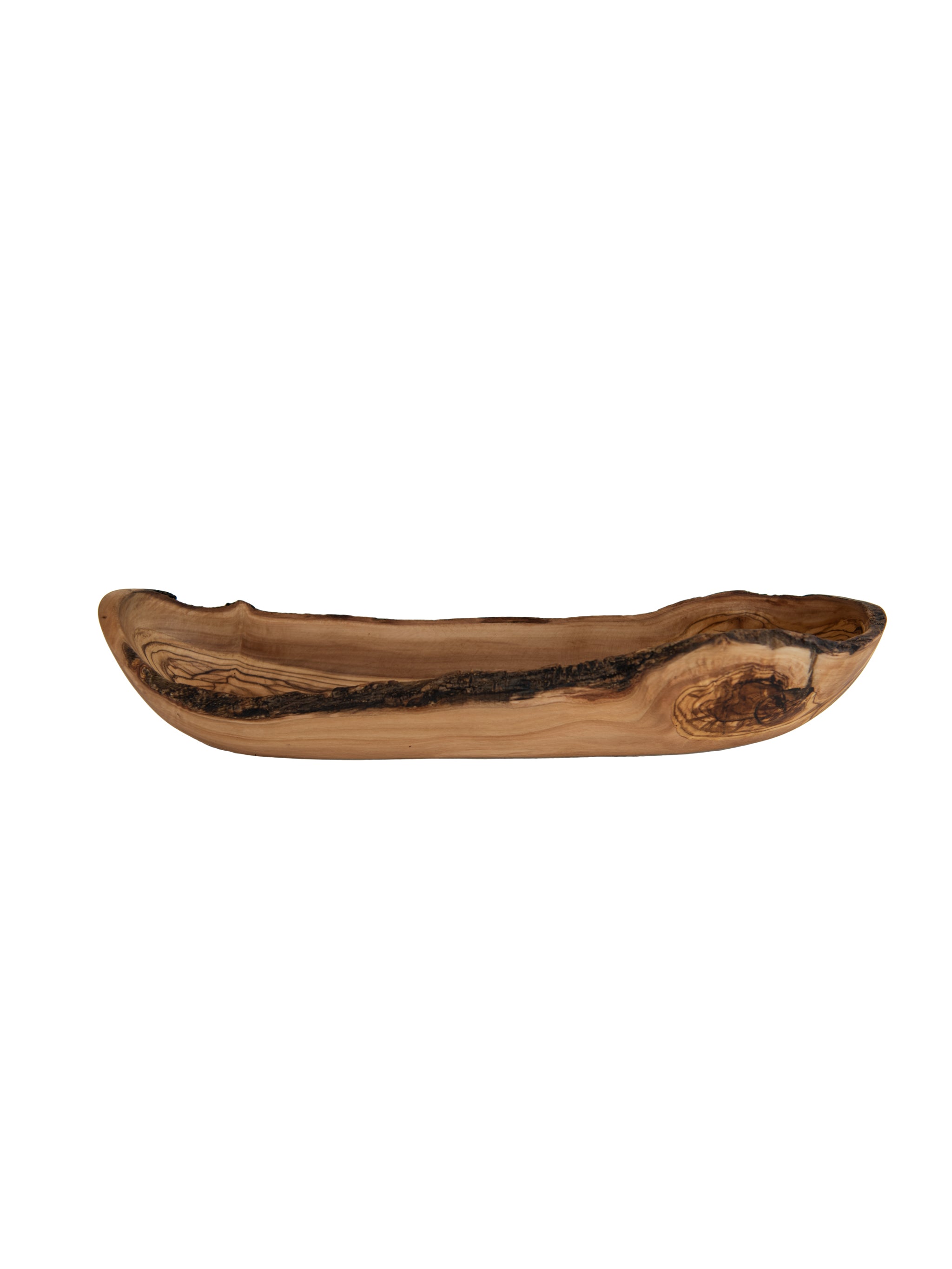 Shop the Live Edge Olive Wood Bread Basket at Weston Table