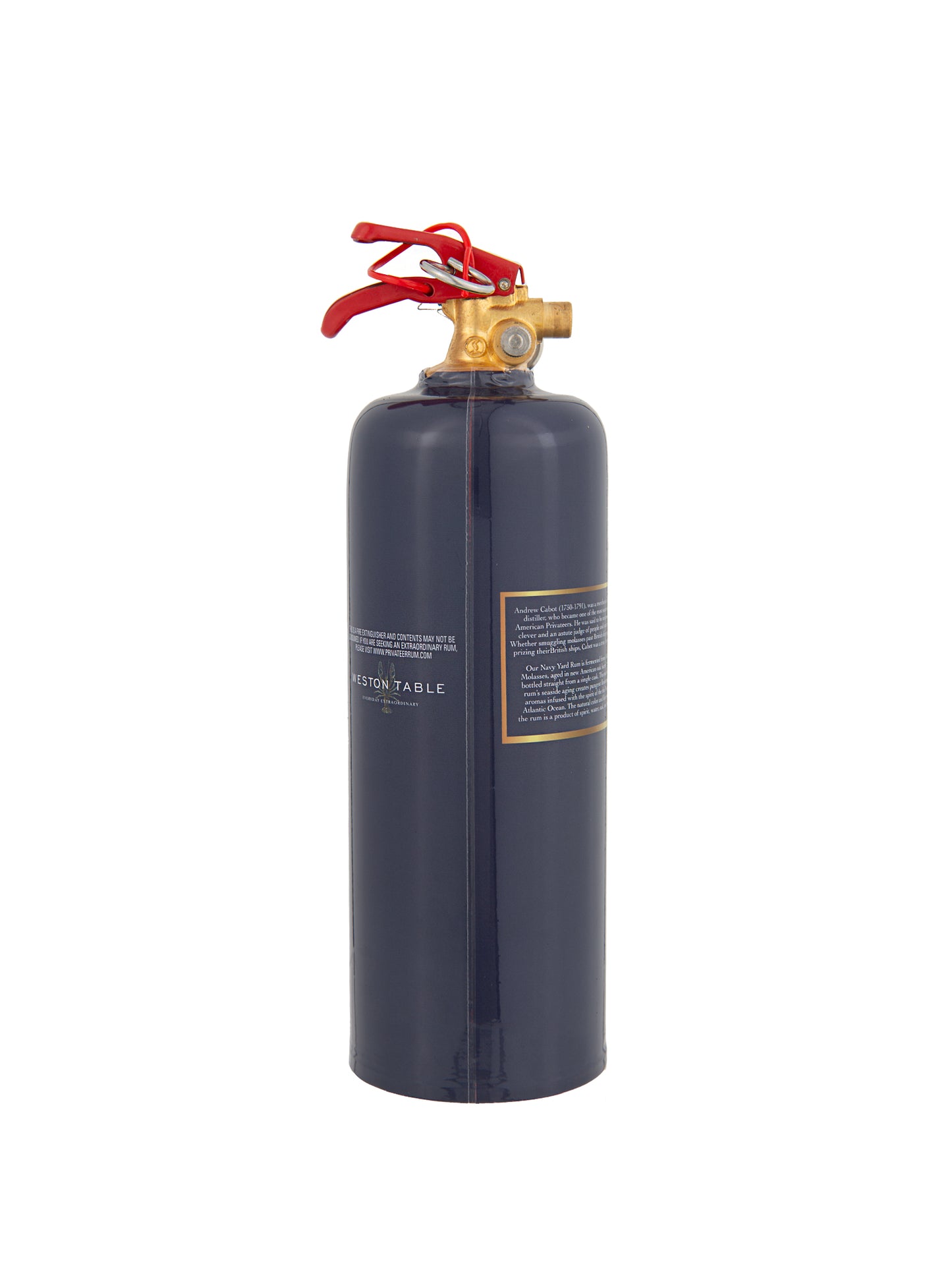 WT Privateer Fire Extinguisher Weston Table