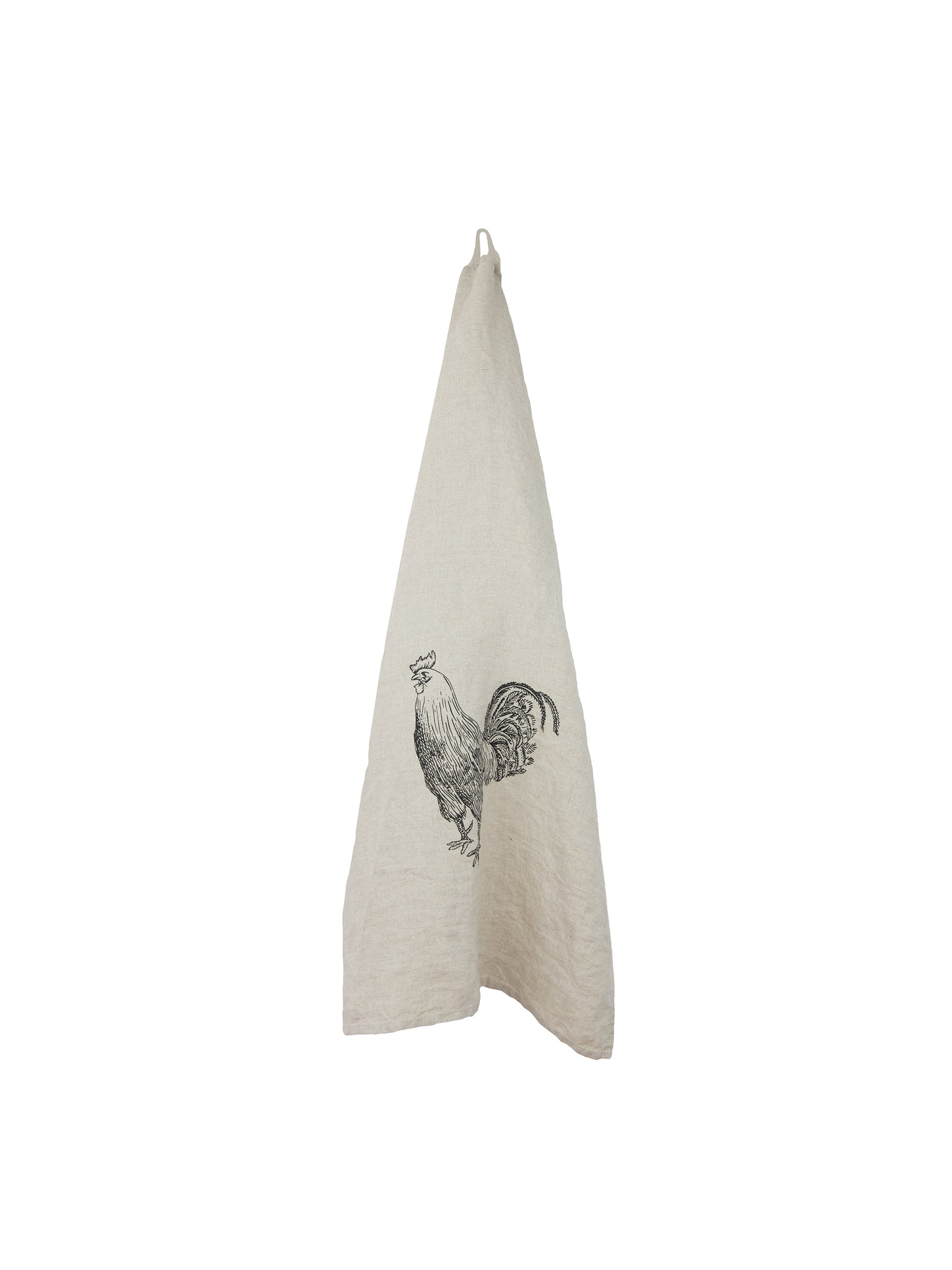 WT Rooster Linen Kitchen Towel Weston Table