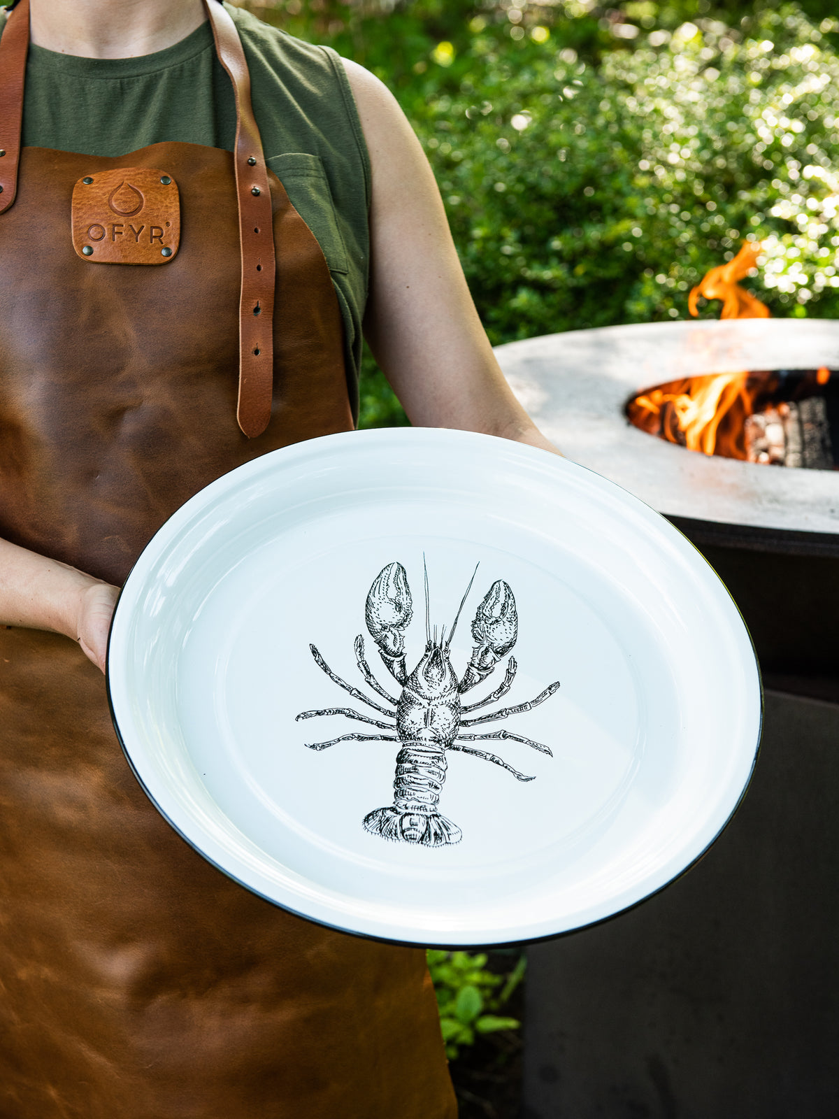 Crow Canyon Lobster Round Tray | Platters & Serving Trays | Weston  display picture 1