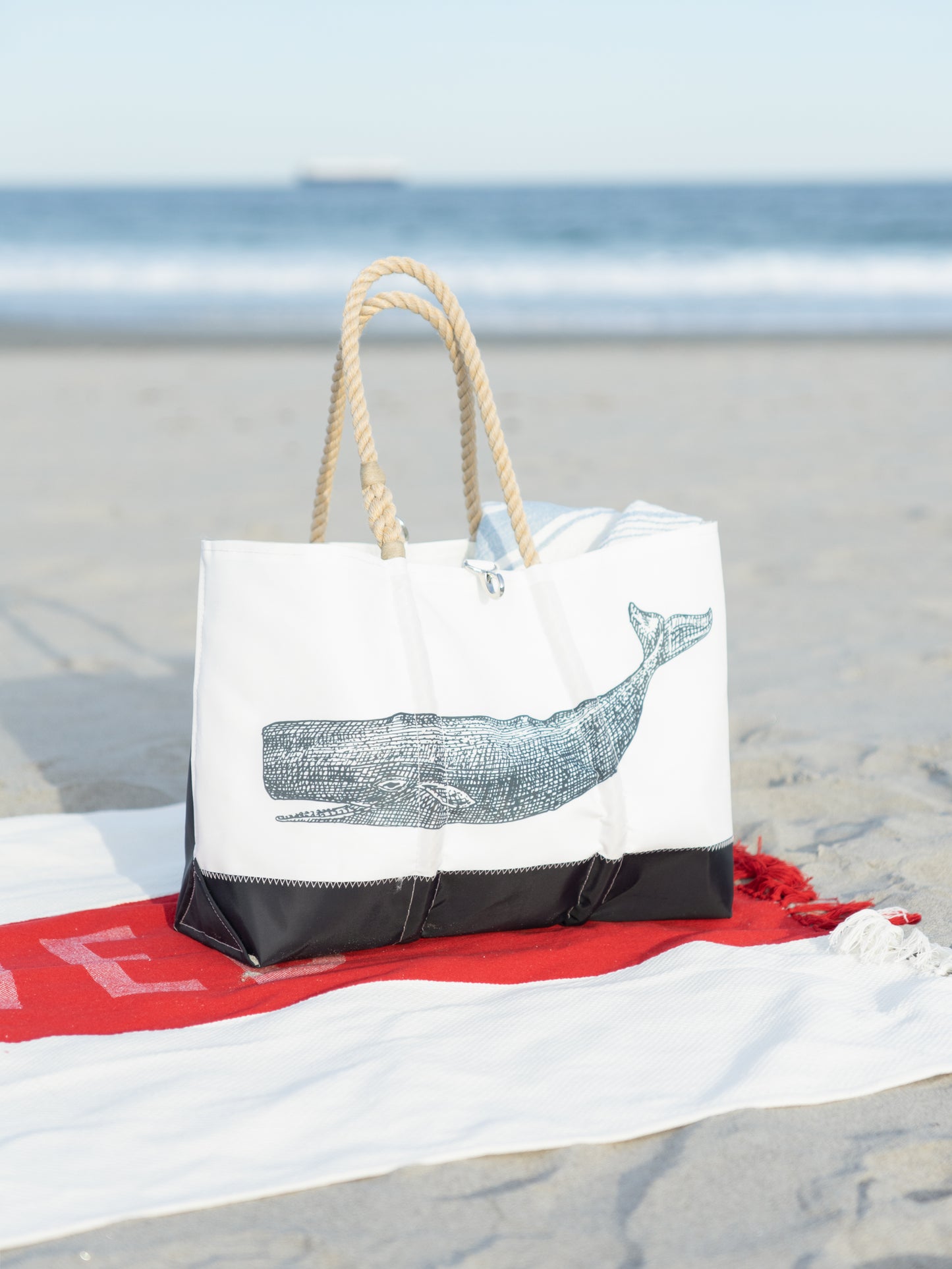 WT x Sea Bags Large Whale Tote Weston Table