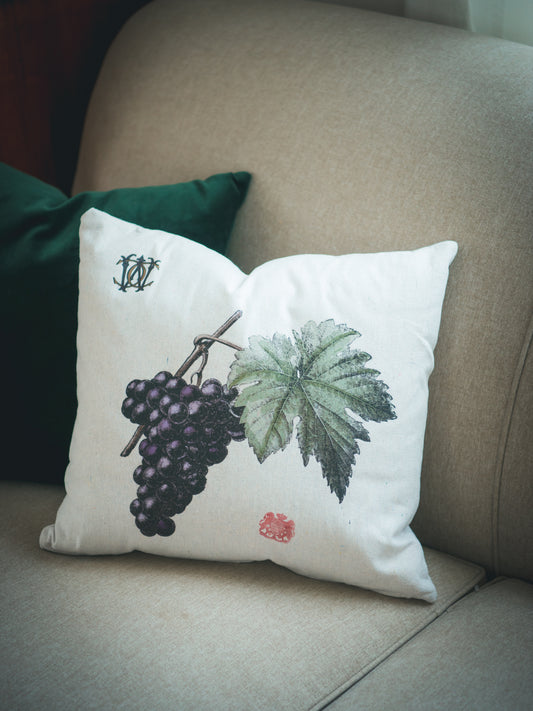 Whim and Caprice Grapes Pillow Weston Table