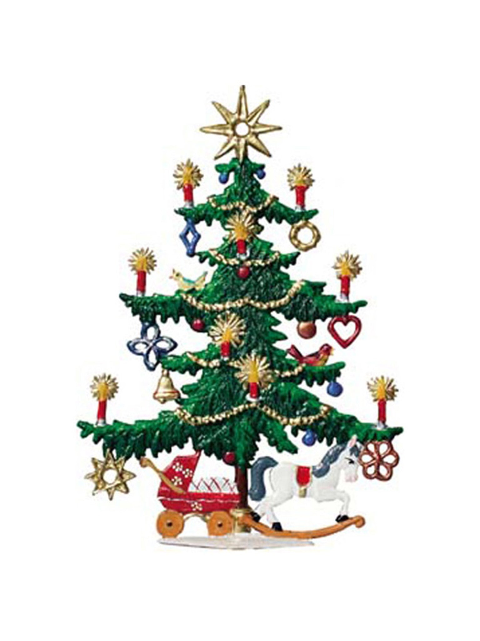 Wilhelm Schweizer Children’s Decorated Christmas Tree Weston Table