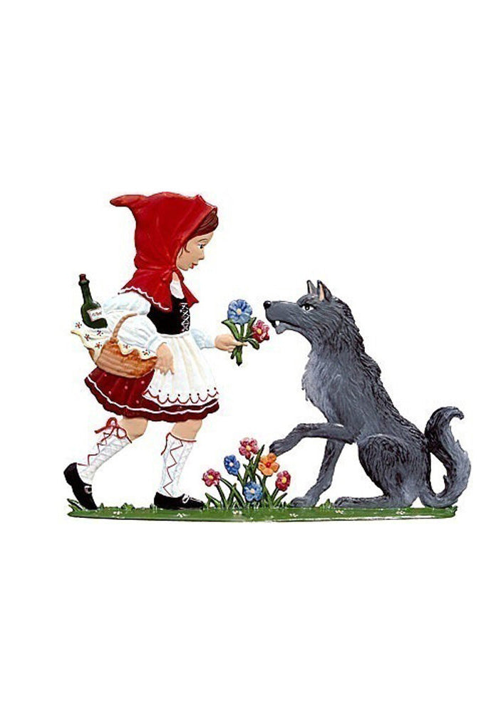 Wilhelm Schweizer Fairytale Pewter Little Red Riding Hood Weston Table