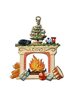  Wilhelm Schweizer Pewter Cozy Fireplace Ornament Weston Table 