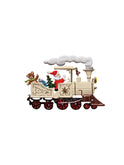 Wilhelm Schweizer Pewter Santa's Locomotive Ornament Weston Table SP