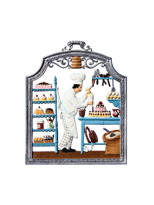 Wilhelm Schweizer The Pastry Chef Wall Hanging Weston Table
