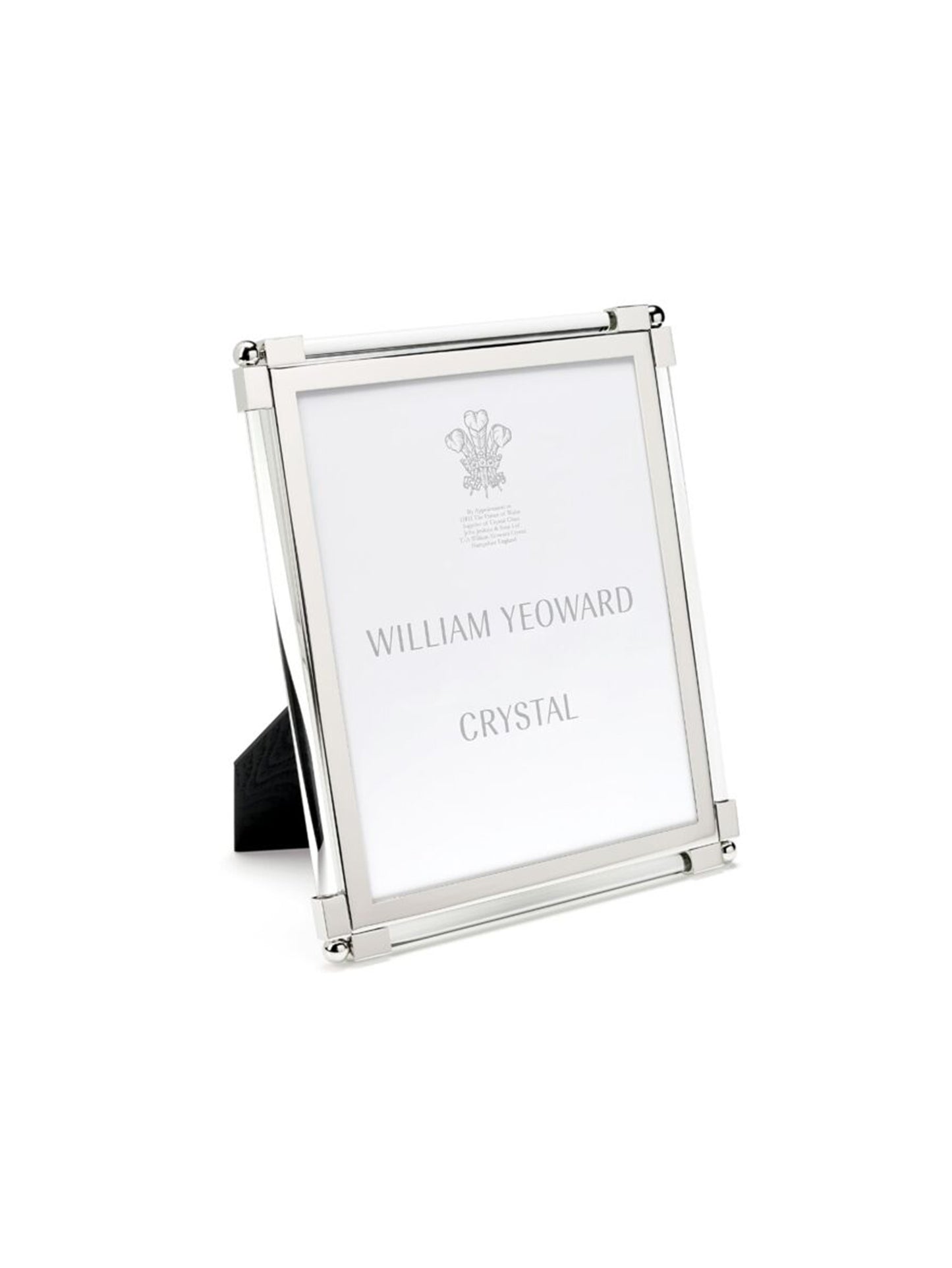 William Yeoward Crystal Classic Clear Photo Frame 8 x 10 Weston Table