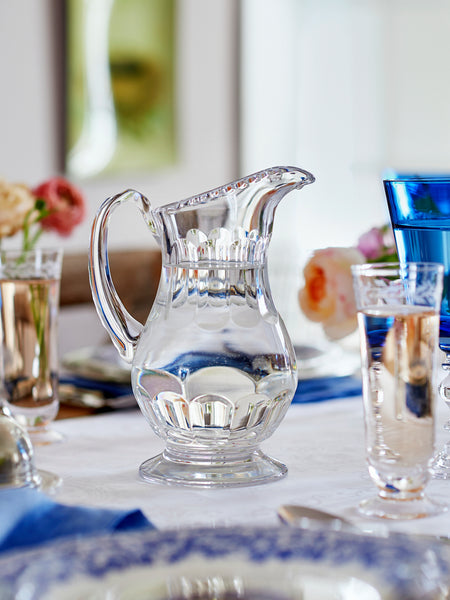 Crystal ‘Ice Water’ Pitcher by on sale William Yeoward