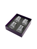 William Yeoward Crystal Skye Box of Four Whisky Tumblers Weston Table 