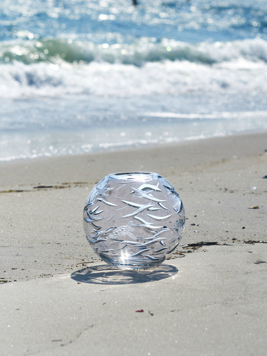 William Yeoward Crystal Persephone Rose Bowl Centerpiece Weston Table