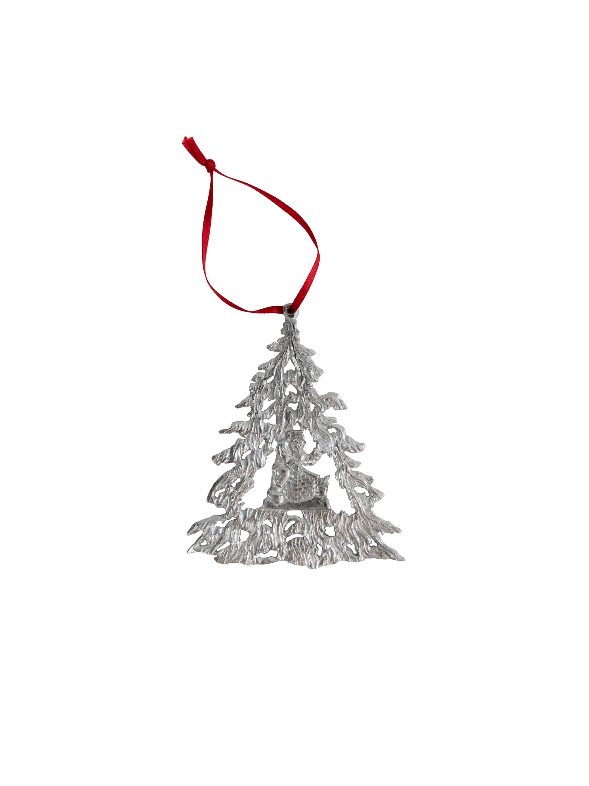Shop the Winter Wonderland Tree Pewter Ornaments at Weston Table