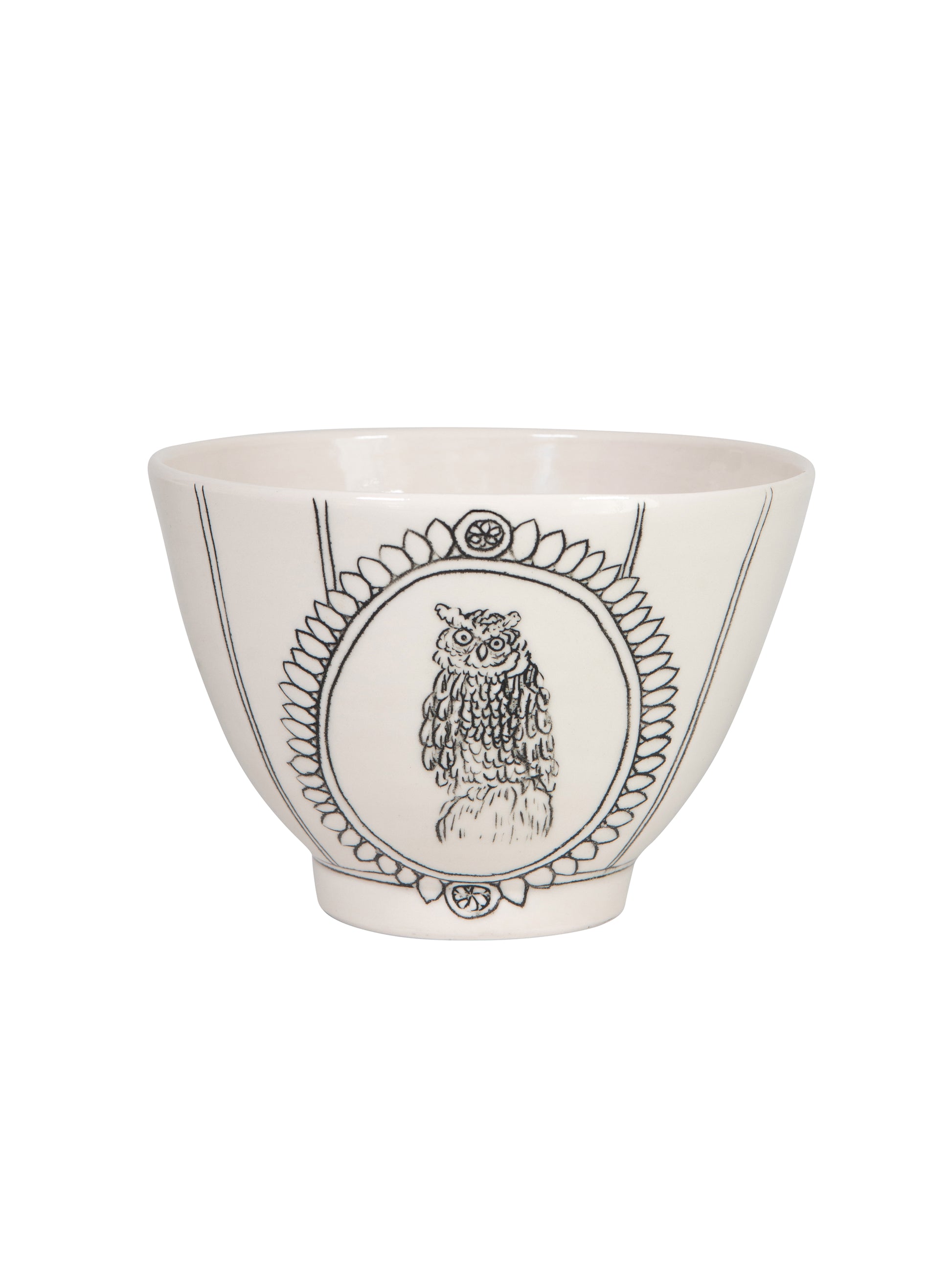 Hope and Mary Woodland Animal Serving Bowl Owl Weston Table