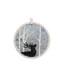 Woodland Deer Ornaments First Snow Weston Table